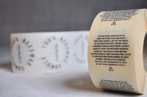 Candles & Tealight Labels